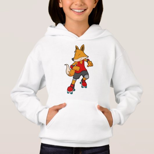 Fox as Skater with Roller skates (Voorkant)