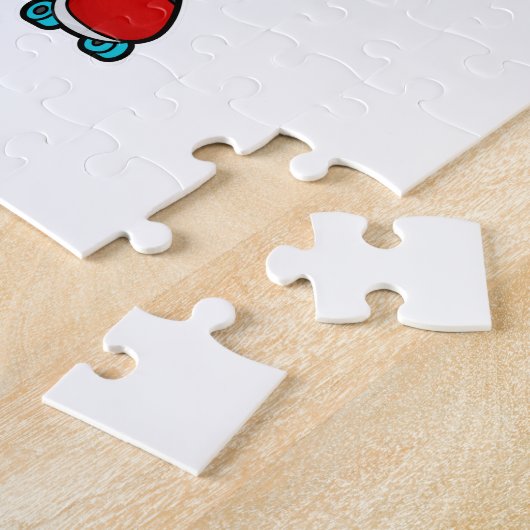 Fox as Skater with Roller skates Legpuzzel (Zijkant)