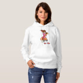 Fox at Football Sports Hoodie (Voorkant volledig)