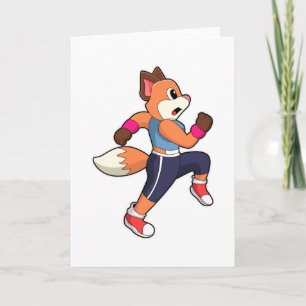 Fox at Running Kaart