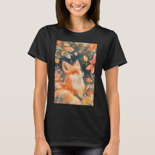 Fox Autumn Embrace T-shirt
