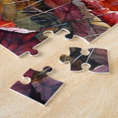 Fox Autumn Forest-Waterverf Legpuzzel (Zijkant)