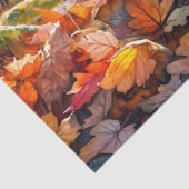 Fox Autumn Forest-Waterverf Tissuepapier (Detail)