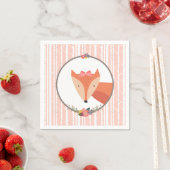Fox Baby Boy Baby shower Servetten (Insitu)