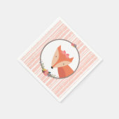 Fox Baby Boy Baby shower Servetten (Hoek)
