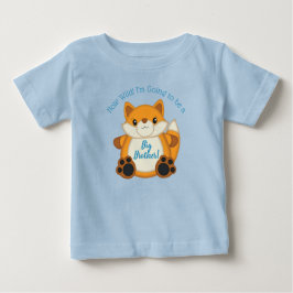 Fox Baby shower Blue