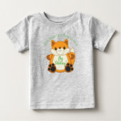 Fox Baby shower Green (Voorkant)