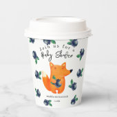 Fox Baby shower Papieren Bekers (Voorkant)
