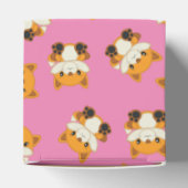 Fox Baby shower Roze Bedankdoosjes (Bovenkant)