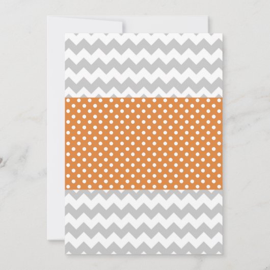 Fox Baby shower Uitnodiging (Achterkant)