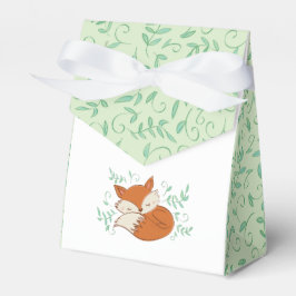 Fox Baby shower Woodland Animals Bedankdoosjes