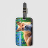 Fox Bagagelabel (Voorkant (verticaal))