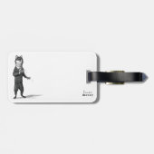 Fox Bagagelabel (Achterkant horizontaal)