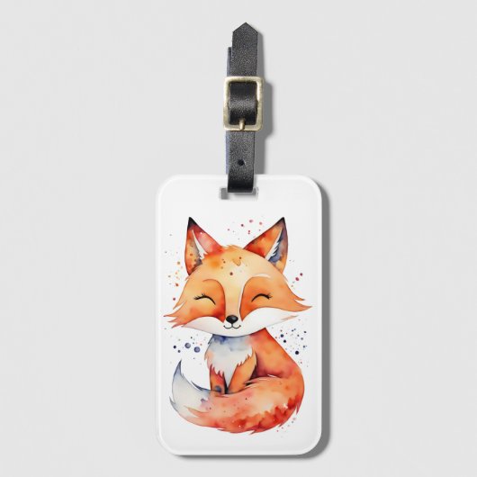 Fox Bagagelabel (Voorkant (verticaal))