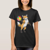 Fox Beach Ball T-shirt (Voorkant)