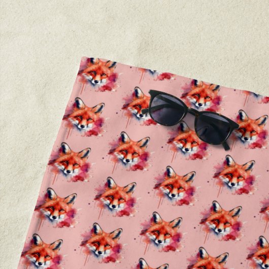 Fox Beach Towel Strandlaken (In situ)
