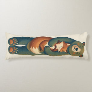 Fox Bear Knuffel Lichaamskussen