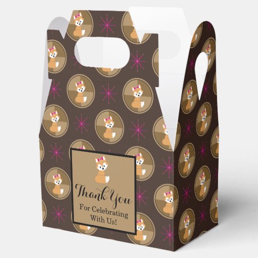 Fox Bedankdoosjes (Geopend)