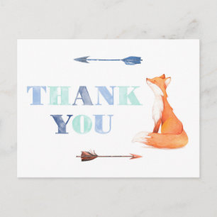 fox bedankt kaart , economie bedankt kaart