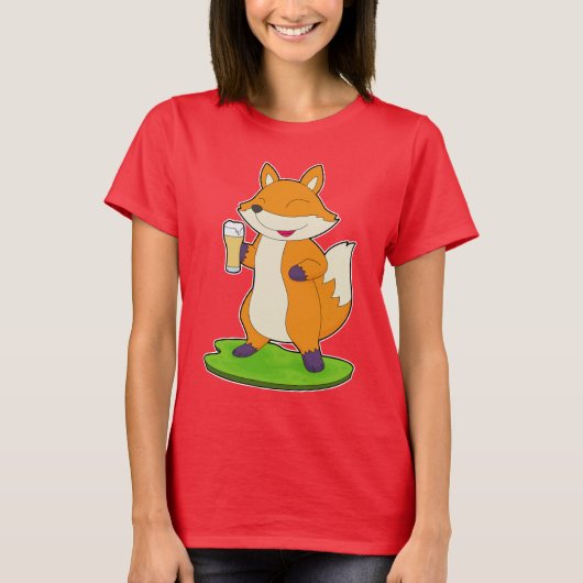 Fox Beer T-shirt (Voorkant)