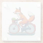 Fox Bicycle Glazen Onderzetter (Achterkant)