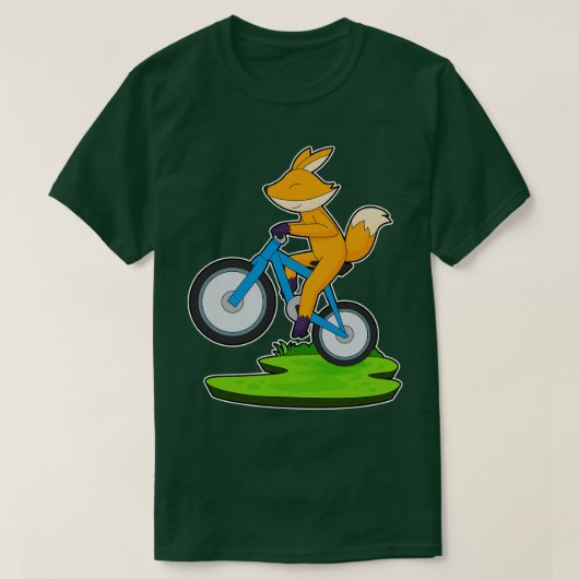 Fox Bicycle T-shirt (Design voorkant)