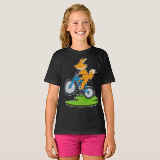 Fox Bicycle T-shirt (Voorkant volledig)