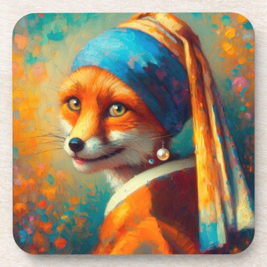 Fox Bier Onderzetter (Voorkant)