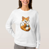 Fox bij afspelen met controller t-shirt (Voorkant)