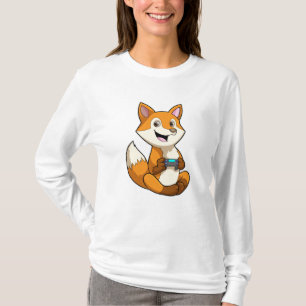 Fox bij afspelen met controller t-shirt