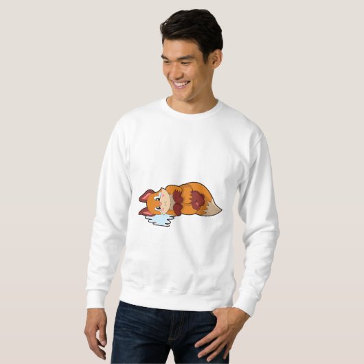 Fox bij drogen trui (Voorkant volledig)