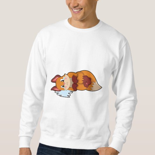 Fox bij drogen trui (Voorkant)