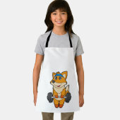 Fox bij Fitness met Barbell Schort (Insitu)