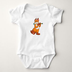 Fox bij Muziek met Flute.PNG Romper