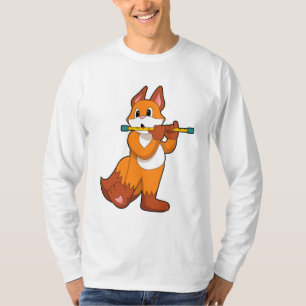 Fox bij Muziek met Flute.PNG T-shirt
