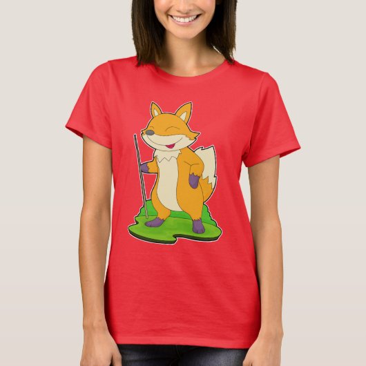 Fox Billiard Queue T-shirt (Voorkant)