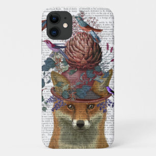Fox Birdkeeper met Artichoke Case-Mate iPhone Case