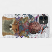 Fox Birdkeeper met Artichoke Case-Mate iPhone Case (Achterkant (horizontaal))