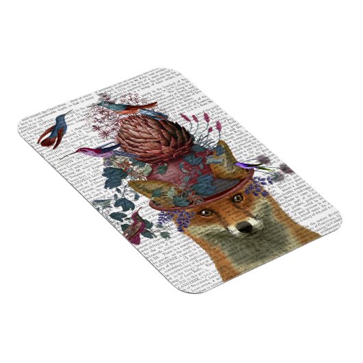 Fox Birdkeeper met Artichoke Magneet (Rechterzijde)