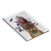 Fox Birdkeeper met Artichoke Notitieboek (Rechterzijde)