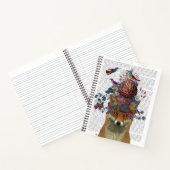 Fox Birdkeeper met Artichoke Notitieboek (Binnen)