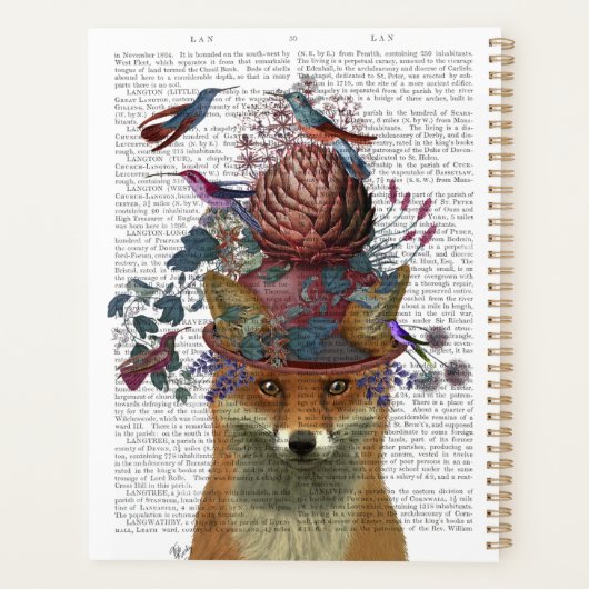 Fox Birdkeeper met Artichoke Planner (Achterkant)