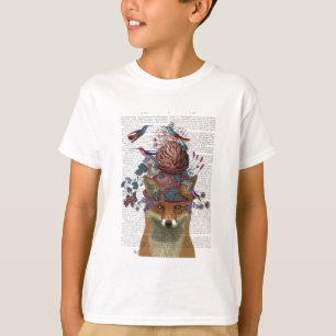Fox Birdkeeper met Artichoke T-shirt