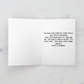 Fox Birthday humor ook Kaart (Binnen)