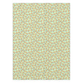 Fox Birthday Party Green Tafelkleed (Voorkant)