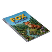Fox Black Forest Moderne KlayKoo Notitieboek (Rechterzijde)