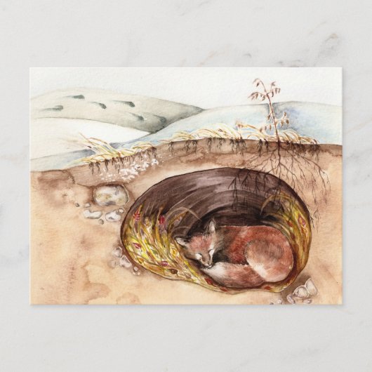 Fox BMorgen Briefkaart (Voorkant)