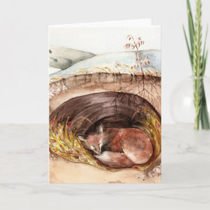 Fox BMorgen Feestdagen Kaart