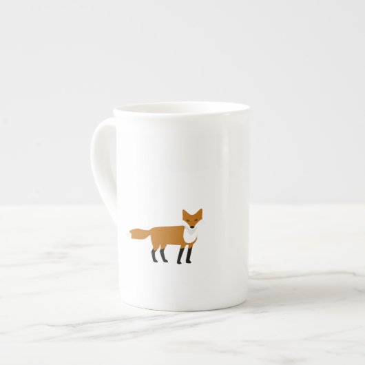 Fox Bone China mok (Links)