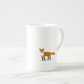 Fox Bone China mok (Voorkant rechts)